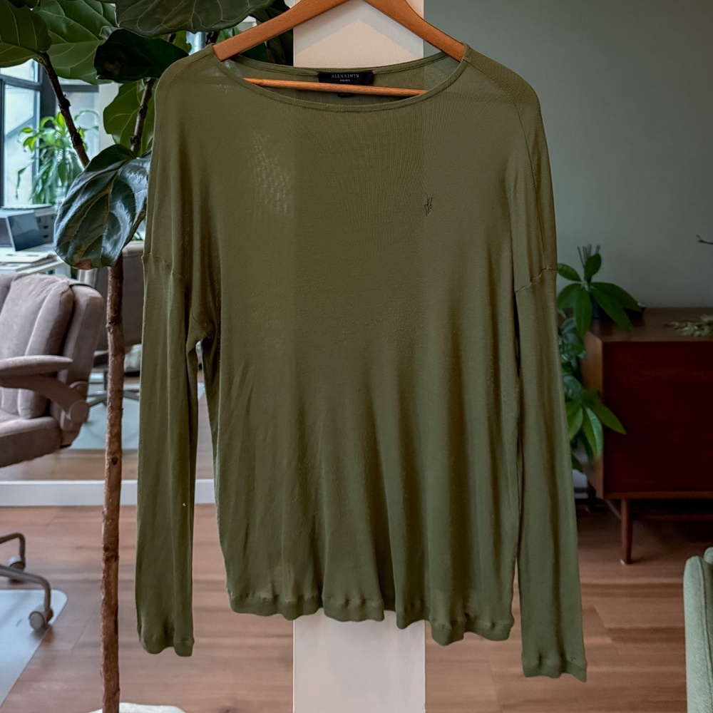 All Saints cashmere top